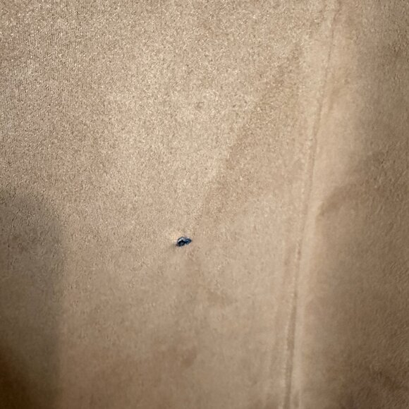 T Tahari faux suede jacket coat Sz S USA - Picture 9 of 12